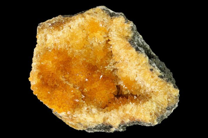 Intense Orange Calcite Crystal Cluster - Poland #148340